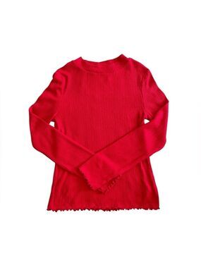 Wonder Nation Girls‎ Ribbed Mock Neck Top